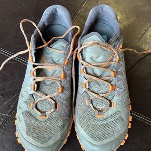 Grey/orange Men’s La Sportiva. Size 10.5.